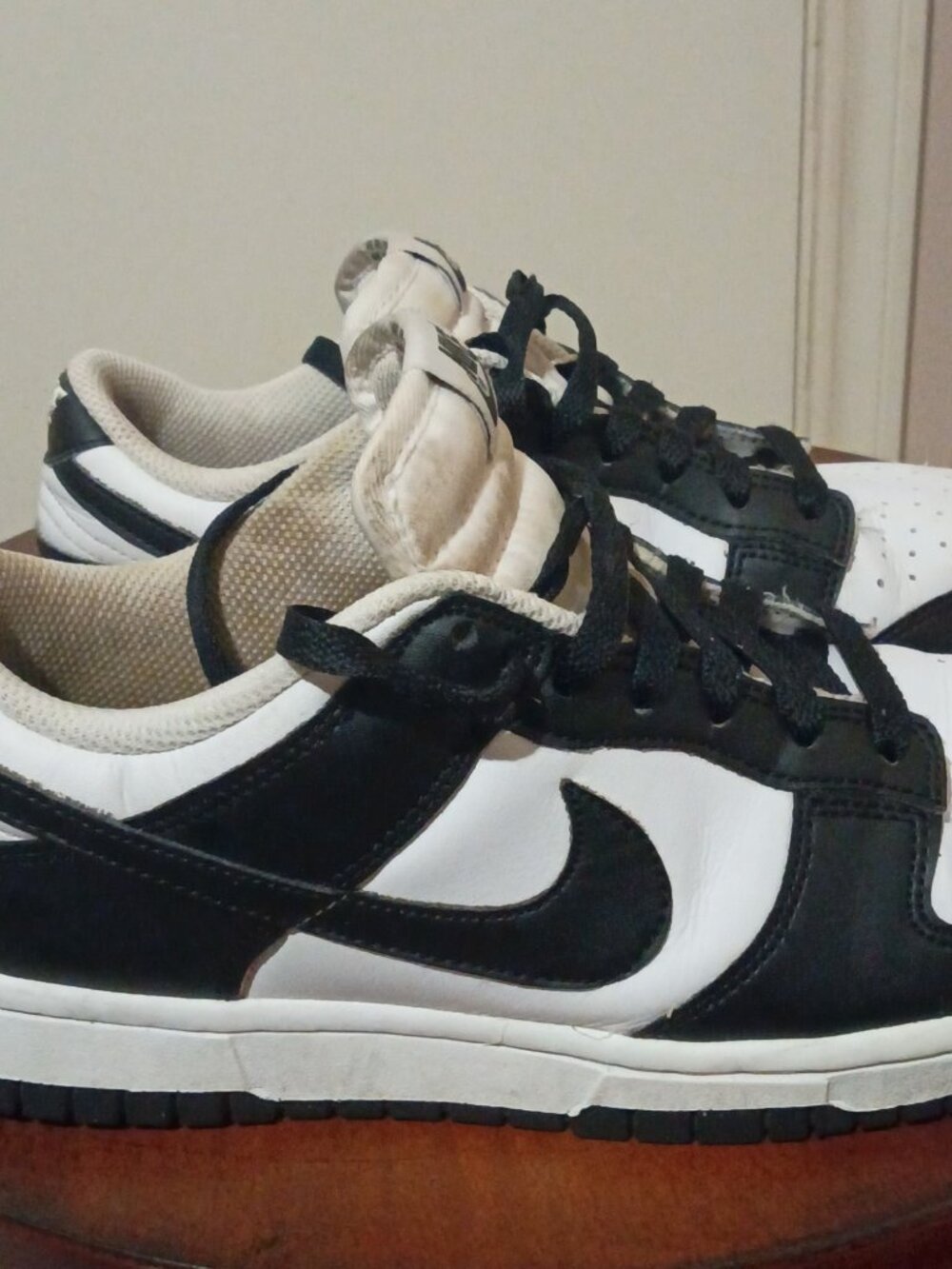 Nike Dunk Low Next Nature White/Black "Panda" Sneakers DD1873-102 Womens Size 7 - Picture 4 of 14